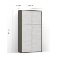 DRESSING LEX 120-218-45 D GRI/MSJ